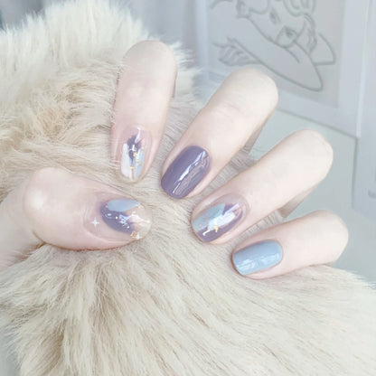 3D nail art stickers with a vibrant hill pattern design, perfect for creating a statement-making manicure