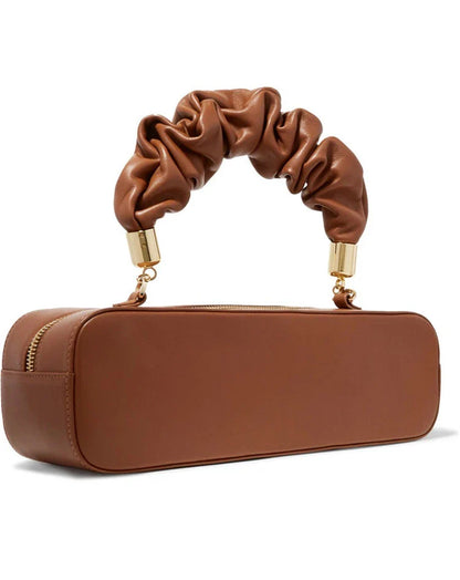 Chic Long Shoulder Diagonal Bag in Beige, Black, Dark Green, and Brown Colors