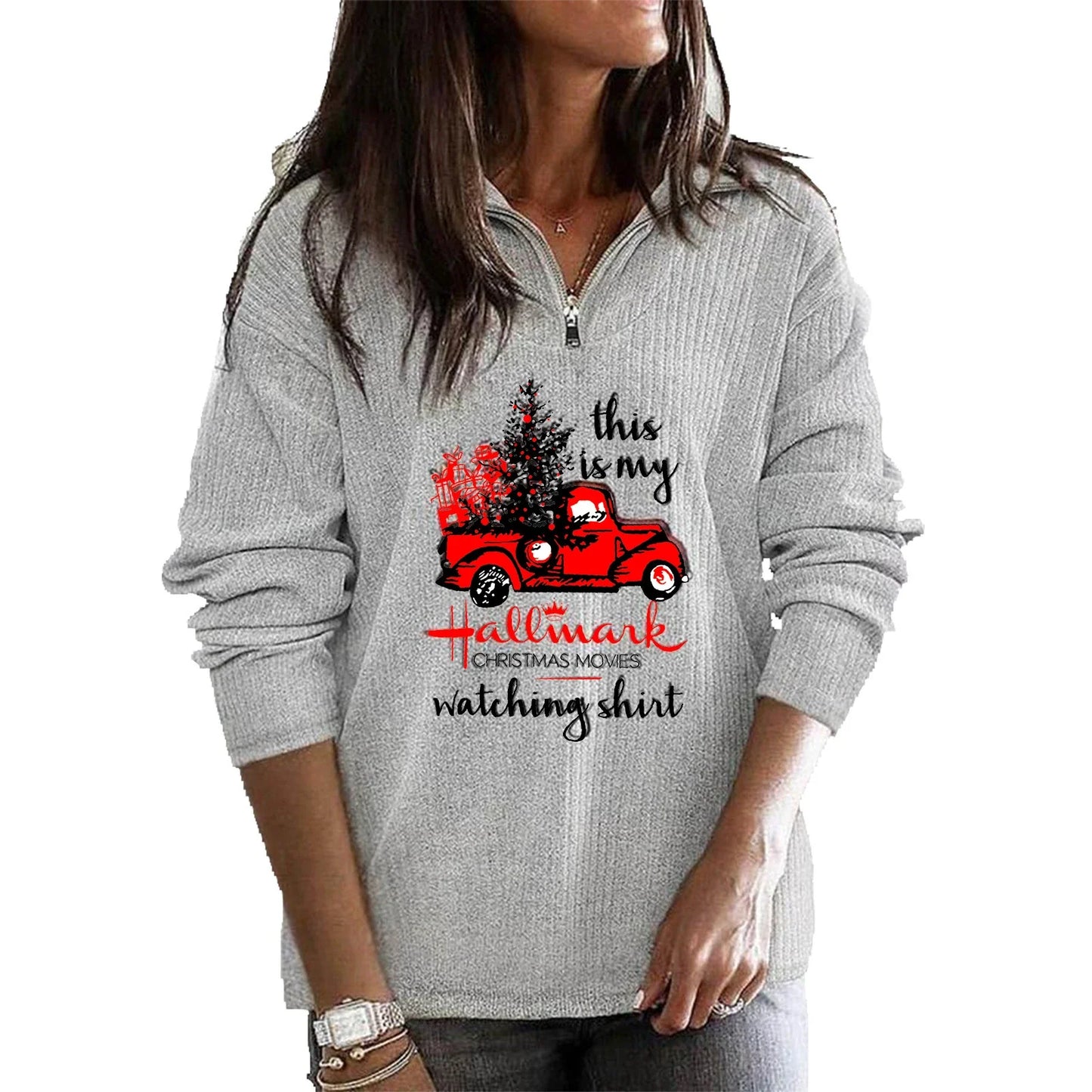 Premium Cashmere Zipper Sweater for Stylish Women in White, Black, Dark Gray, Light Blue, and Light Gray Colors