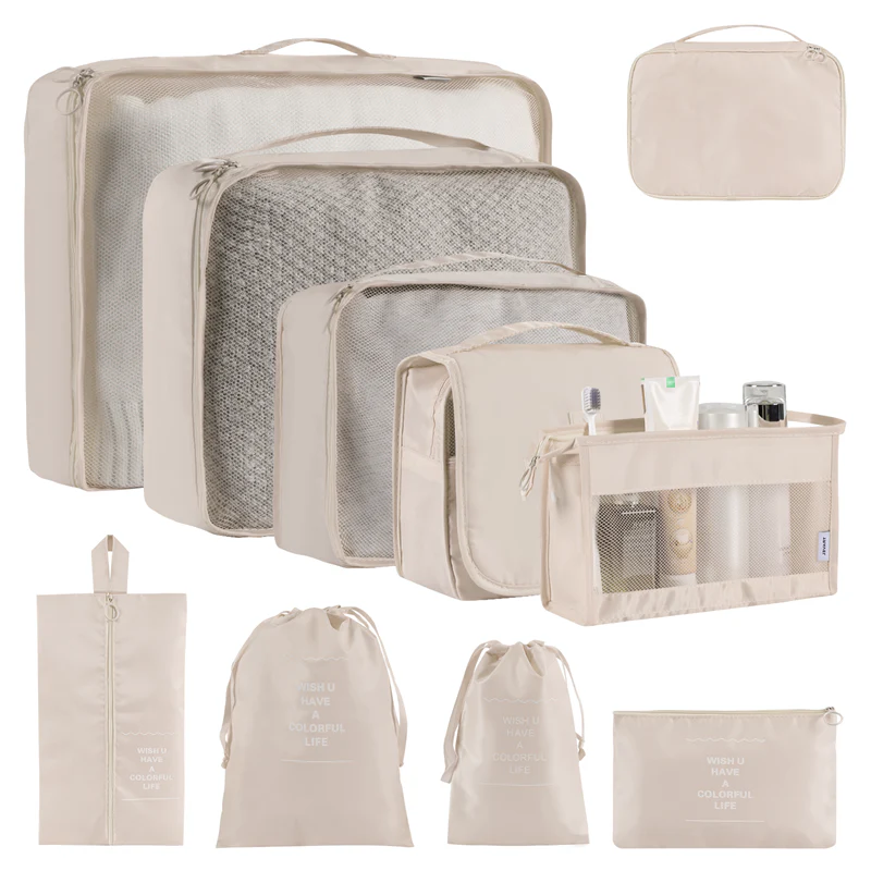 Stylish and practical home storage bags in various solid colors, designed to neatly organize your closets, shelves, and living spaces.