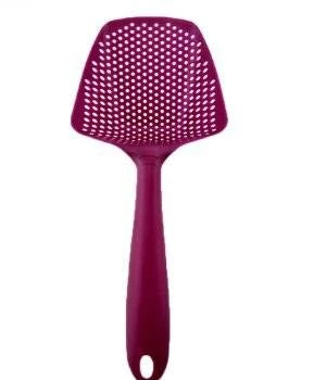 Eco-Friendly Lightweight Nylon Collapsible Strainer in Black, Green, and Blue colors
