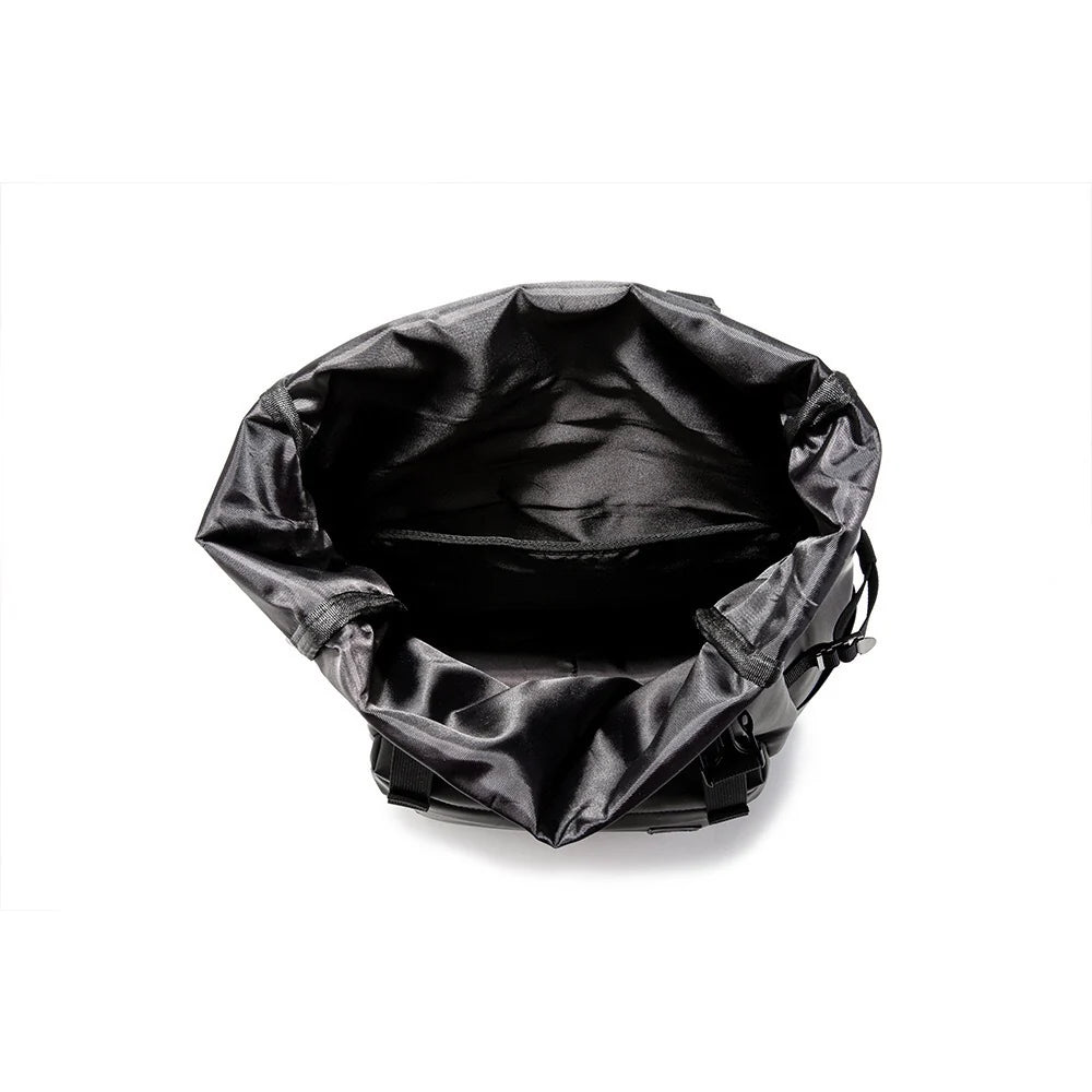 A large, high-quality PU leather backpack with a sleek, modern design and ample storage capacity