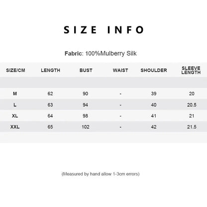 Elegant mulberry silk women's summer tee in olive color with classic O-neck design