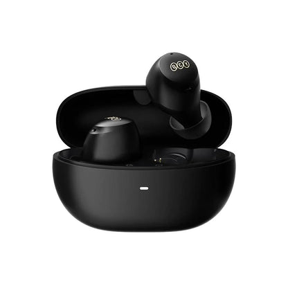 Sleek and comfortable HT07 hybrid noise-cancelling wireless earbuds with advanced features for an immersive audio experience