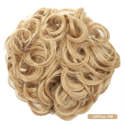 Messy Chignon Donut Hair Bun Pad - Effortless Elegance Hair Accessory for Stylish Buns