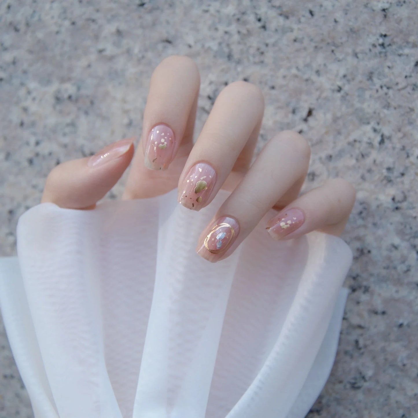 3D nail art stickers with a vibrant hill pattern design, perfect for creating a statement-making manicure