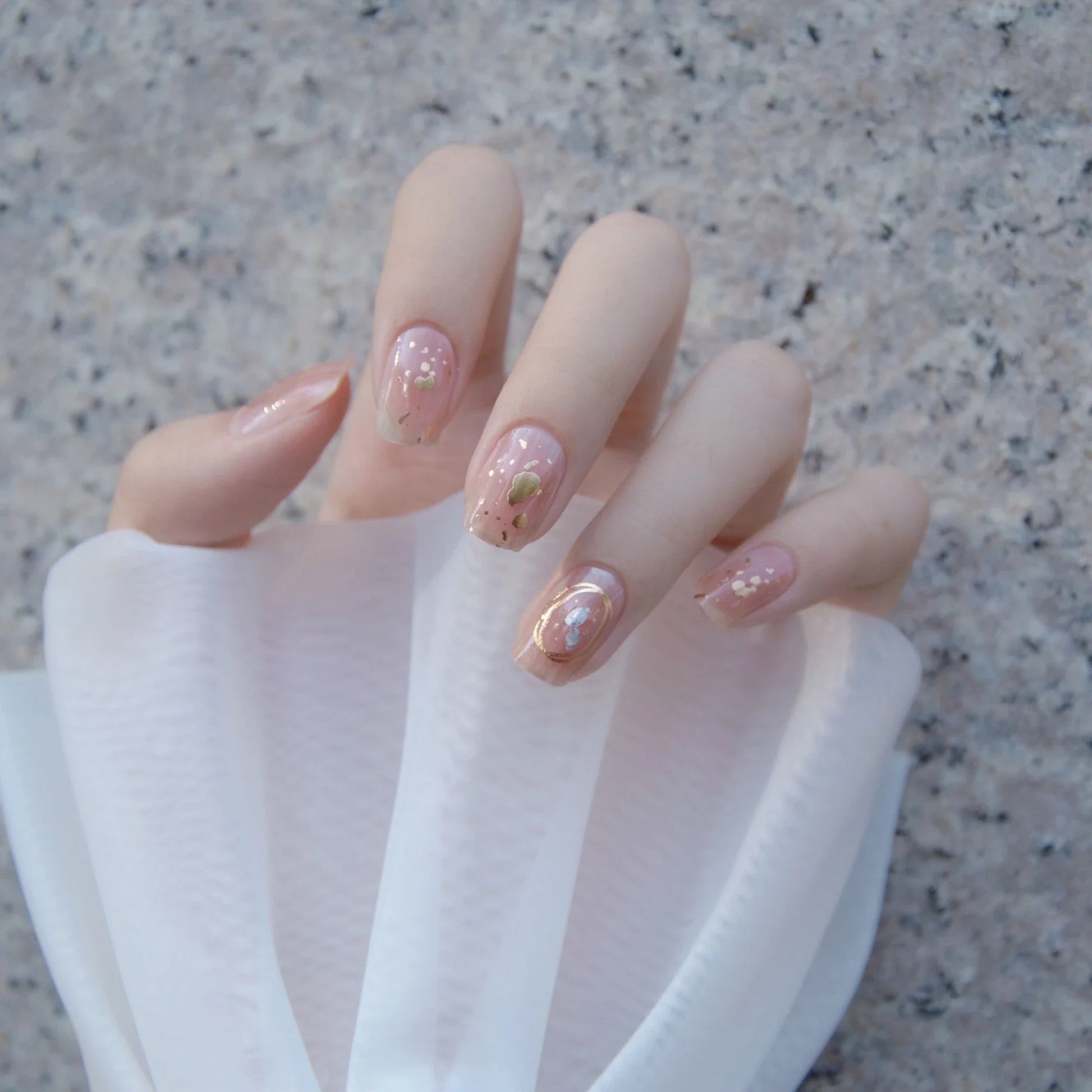 3D nail art stickers with a vibrant hill pattern design, perfect for creating a statement-making manicure