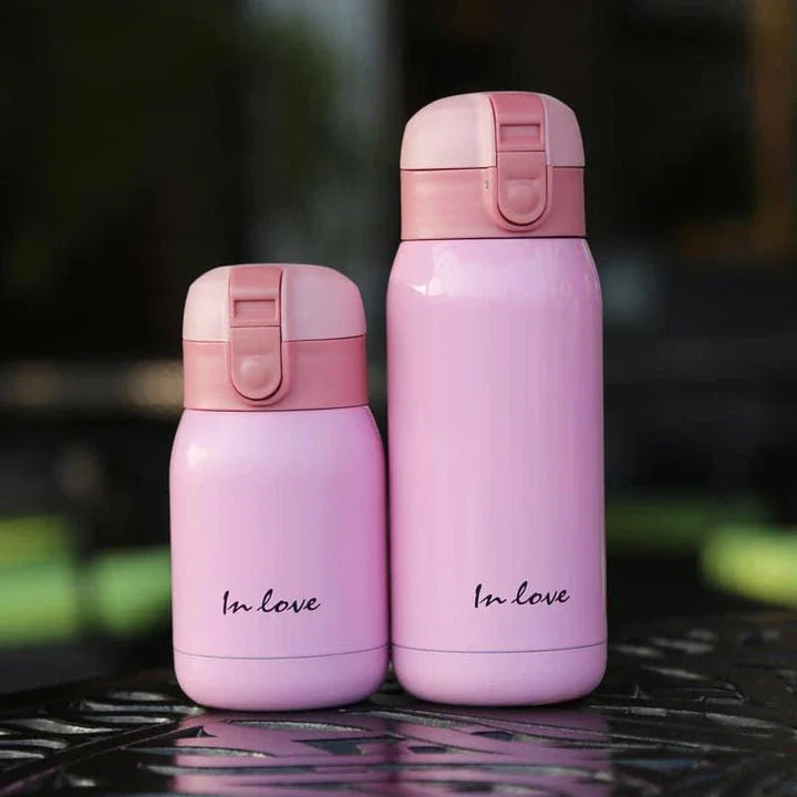 Compact and Insulated Travel Thermos in Various Colors, Perfect for Keeping Beverages Hot or Cold on the Go