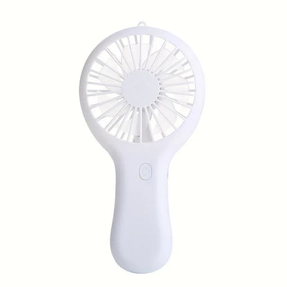 Compact 800mAh Rechargeable Pocket Fan in Blue Color - A Portable, Powerful and Convenient Personal Cooling Device