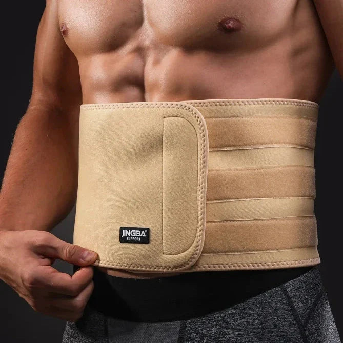 Adjustable neoprene waist trainer with lumbar support for optimizing workouts and daily activities