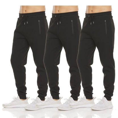Men's sports casual zipper ankle trousers in various colors for running, fitness, and other active pursuits
