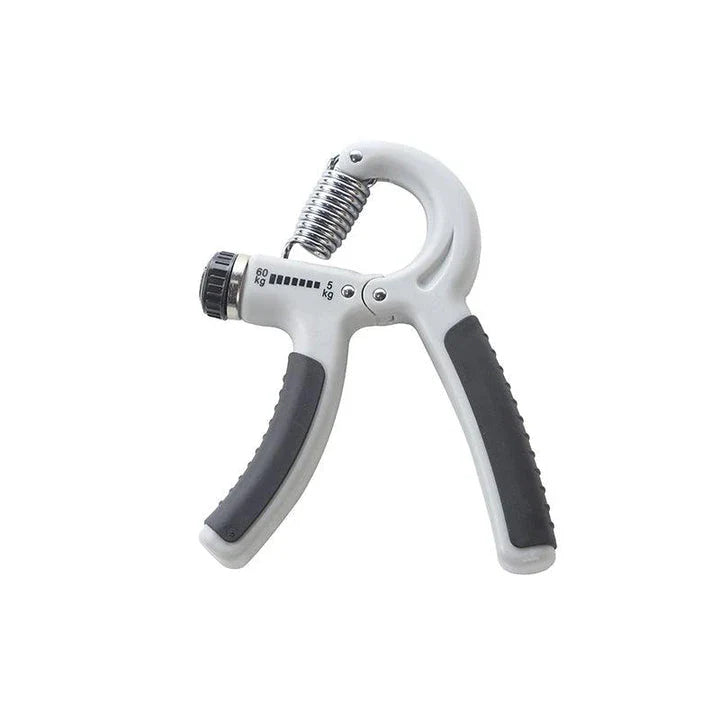 Adjustable hand grip strengthener for improving grip strength, wrist stability, and forearm fitness