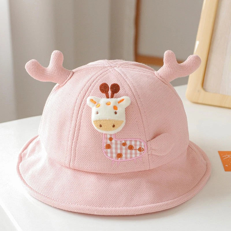 Hhomeenjoy US Adorable Cartoon Animal Baby Sun Hat with Ears
