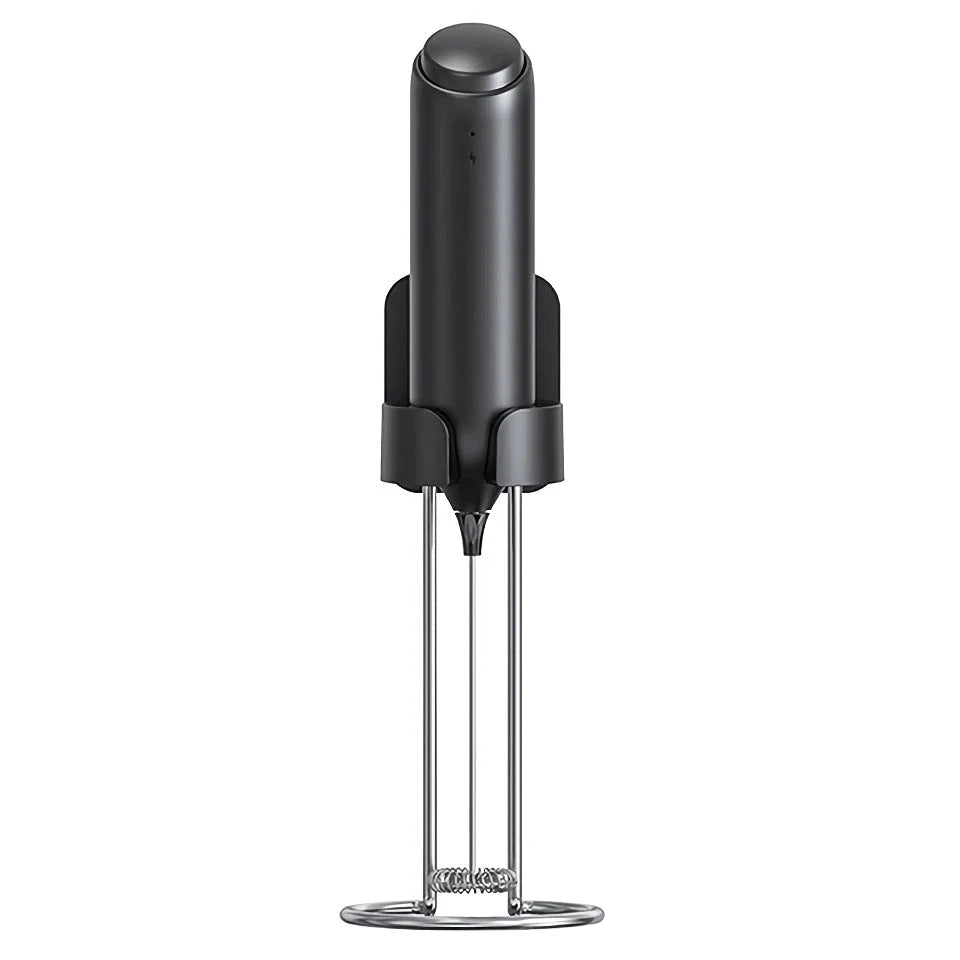 Powerful Handheld Milk Frother with Ergonomic Design for Making Coffeehouse-Style Lattes and Cappuccinos at Home