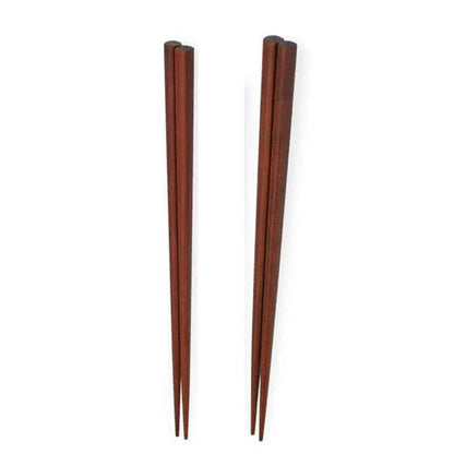 Premium Japanese-designed wooden chopsticks set of 4 with elegant lacquer finish