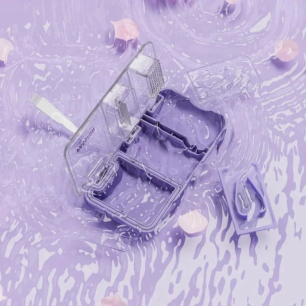 A versatile 3-in-1 pill cutter, crusher, and storage device with a sharp stainless steel blade, anti-slip silicone pad, and moisture-proof storage compartment for seamless medication management.