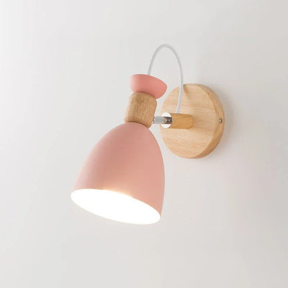 Nordic Minimalist LED Wall Lamp with Macaron-inspired color and modern, minimalist design