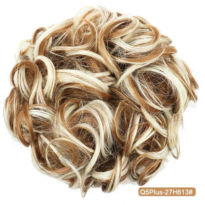 Messy Chignon Donut Hair Bun Pad - Effortless Elegance Hair Accessory for Stylish Buns