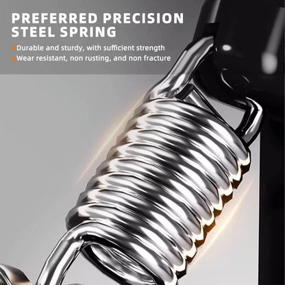 Adjustable electronic hand grip strengthener with digital counter, designed for fitness arm, wrist, and finger training