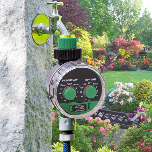 Automatic Garden Watering Timer with Digital Control for Effortless Gardening and Healthy Plants