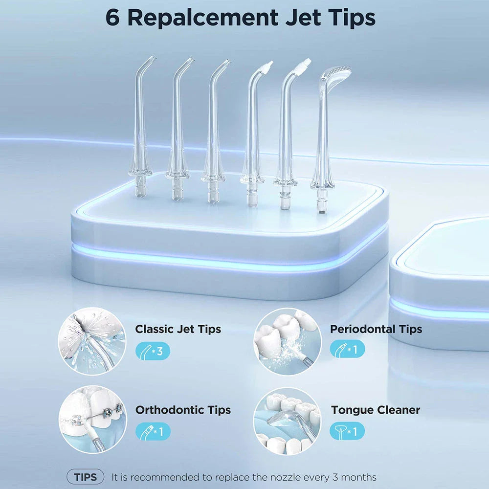 Trendha Powerful 5-Mode Water Flosser with USB-C Charging and 300ml Water Tank
