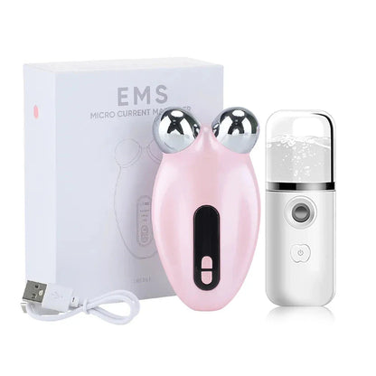 Professional Facial Microcurrent Roller for Lifting and Reducing Double Chin
