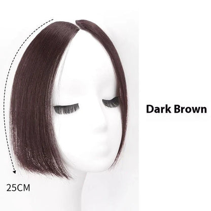 A high-quality synthetic wig with a stylish princess-inspired cut and realistic bangs, perfect for transforming your look.
