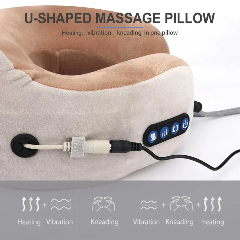 Hhomeenjoy Ergonomic Electric Neck & Shoulder Massager for Pain Relief