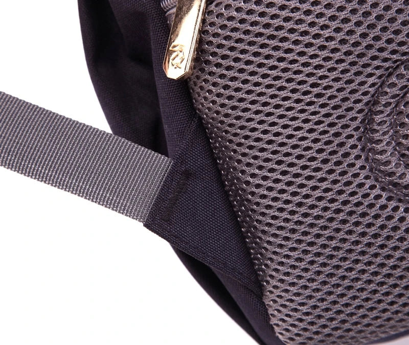 Premium diaper backpack with insulated pockets, stroller attachment, and USB charging port