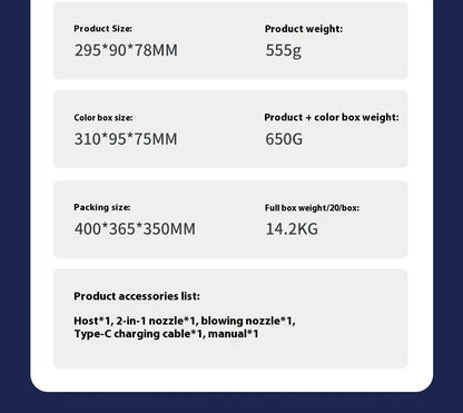 Cordless vacuum cleaner with wireless charging capabilities, powerful suction, and versatile blower function for cleaning home and car
