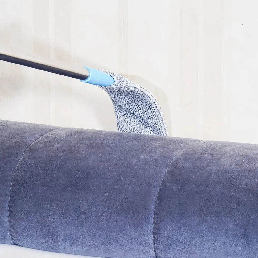 Premium Extendable Dusting Brush with Telescopic Design and Flexible Microfiber Head for Effortless Household Cleaning