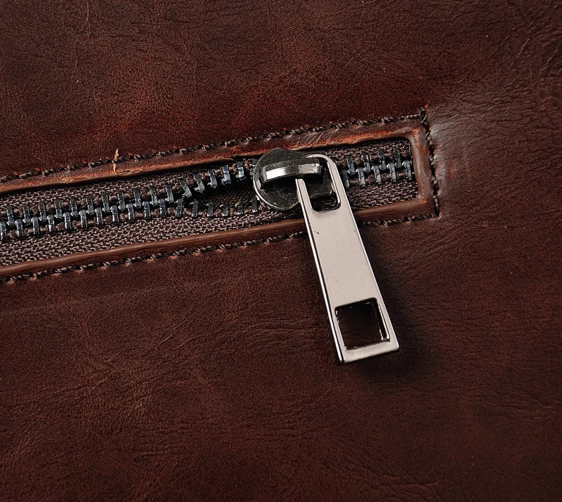 Stylish Men's Shoulder Messenger Bag with Korean-inspired Design, Crafted from Durable PU Leather