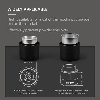 Adjustable Moka Pot Coffee Distributor for precision brewing and consistent coffee extraction