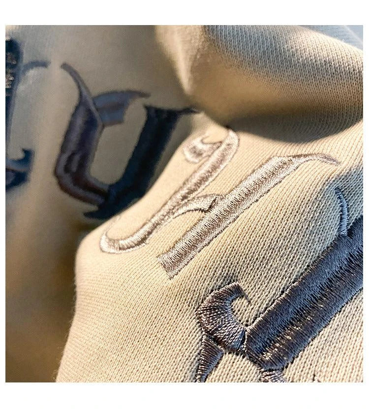 Vintage-inspired American-made sweater cardigan in a relaxed, oversized fit with cozy cotton construction