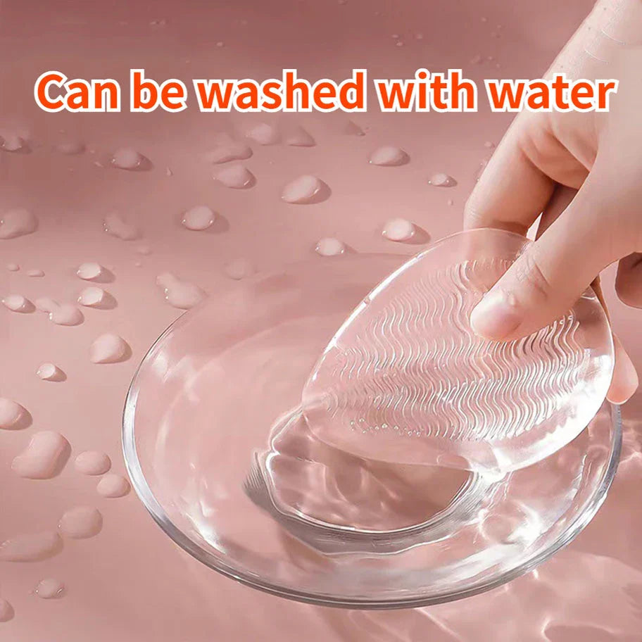 Comfortable high heel insoles made of soft, durable silicone to reduce foot pain and provide all-day support.