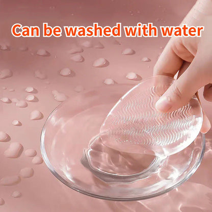 Comfortable high heel insoles made of soft, durable silicone to reduce foot pain and provide all-day support.