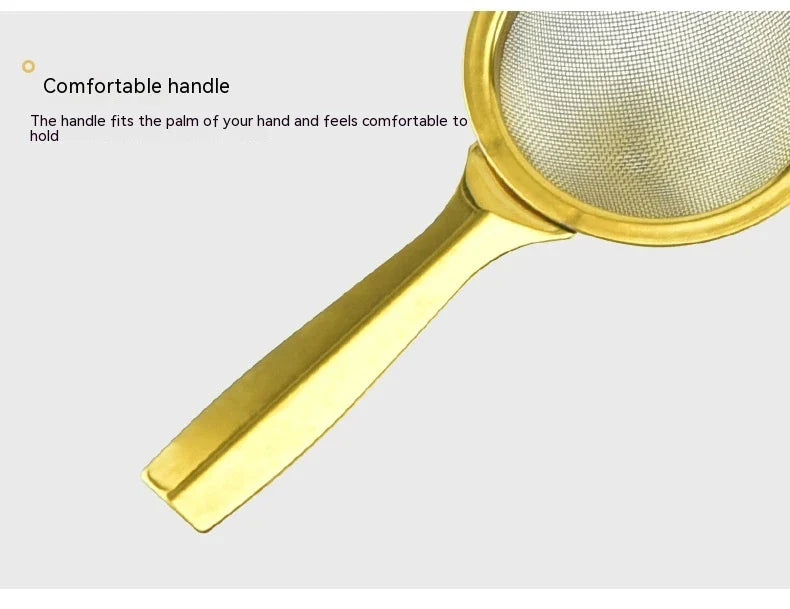 Elegant stainless steel tea strainers with a sleek, minimalist design for effortless brewing and a refined tea experience.