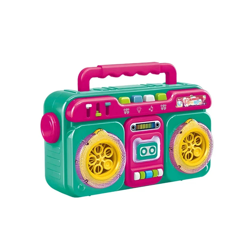 Automatic Electric Bubble Blaster Machine with Colorful Lights and Captivating Sound Effects for Indoor and Outdoor Fun