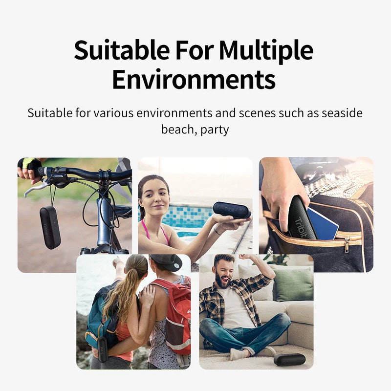 Hhomeenjoy US Premium Portable Bluetooth Speaker with 24-Hour Battery