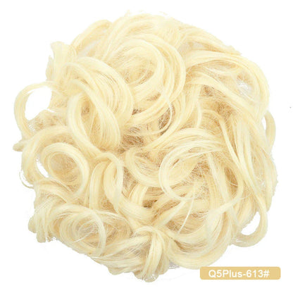 Messy Chignon Donut Hair Bun Pad - Effortless Elegance Hair Accessory for Stylish Buns