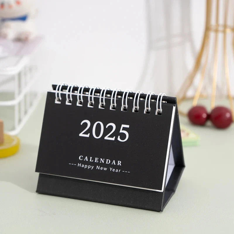 Charming desk calendar with kawaii design, perfect for organizing schedules and to-do lists