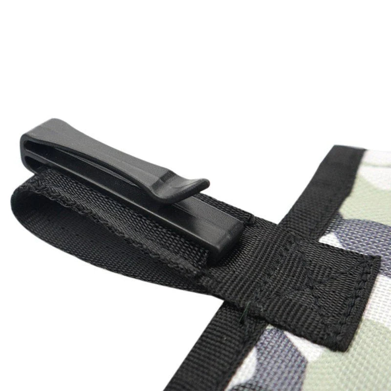 Stylish and durable dog training treat pouch with secure storage, hands-free design, and separate pocket for waste bags