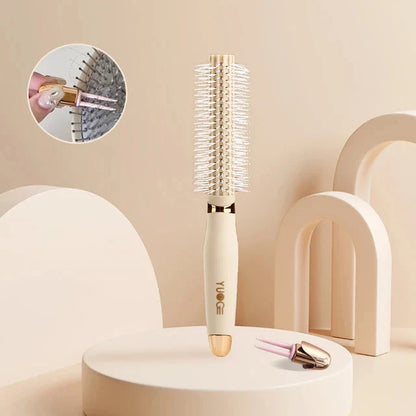 Portable heart-shaped scalp massage comb with airbag feature for curly hair and antistatic design