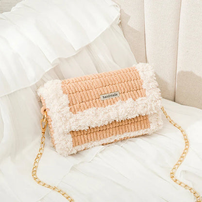 DIY Handcrafted Textile Set with Mesh Wool Threads for Personalized Gifts and Keepsakes