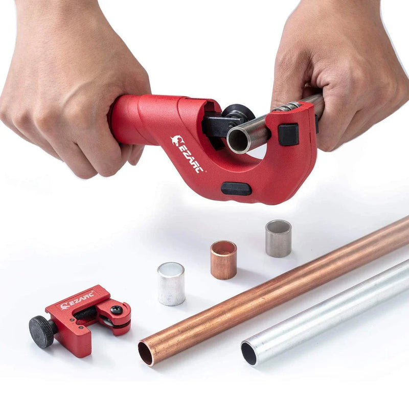Hhomeenjoy Heavy-Duty Pipe Cutter Set with Compact Tube Trimmer for Effortless Cuts