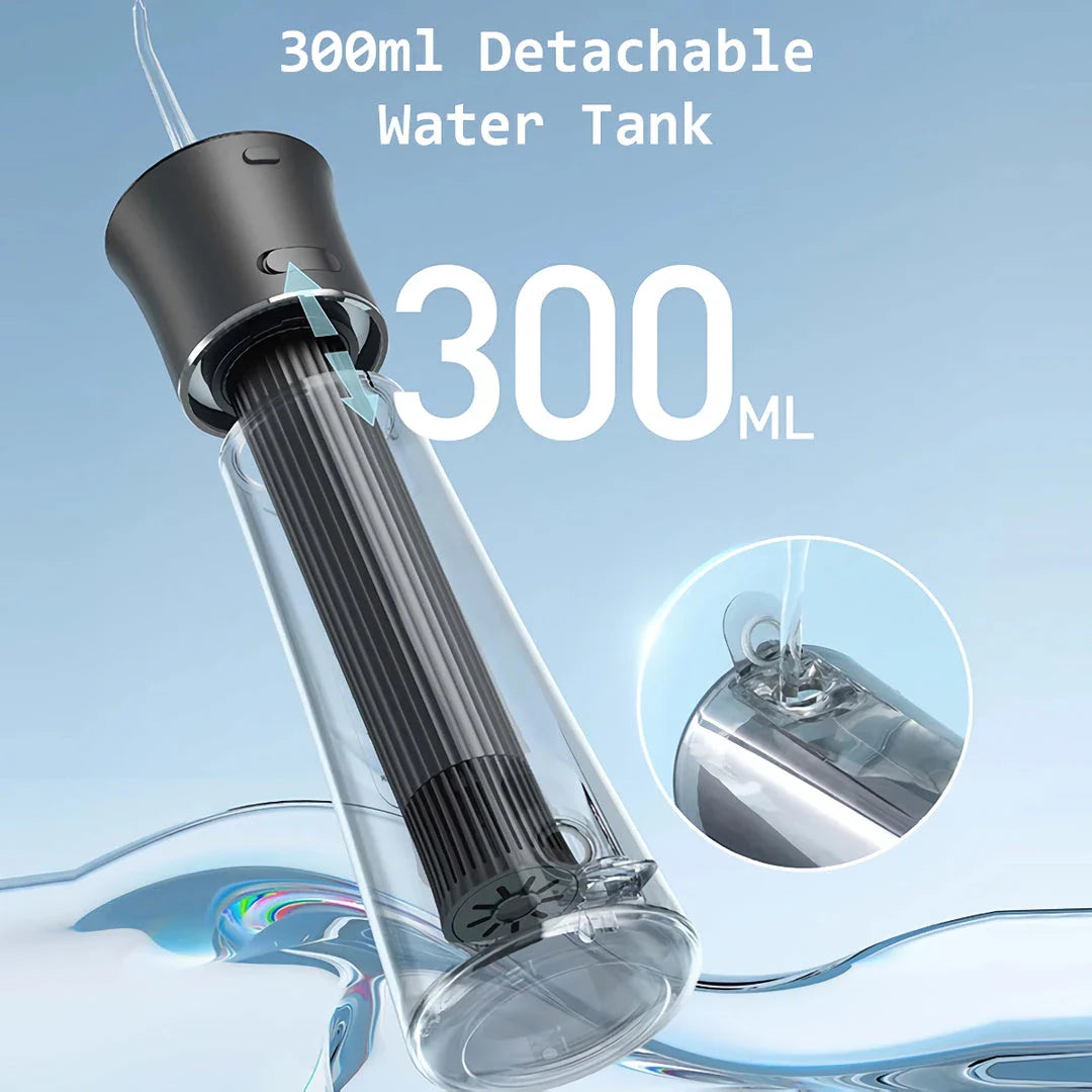 Trendha Powerful 5-Mode Water Flosser with USB-C Charging and 300ml Water Tank