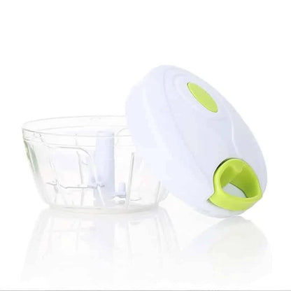 Stainless steel food chopper with 3-cup capacity for effortless meal prep