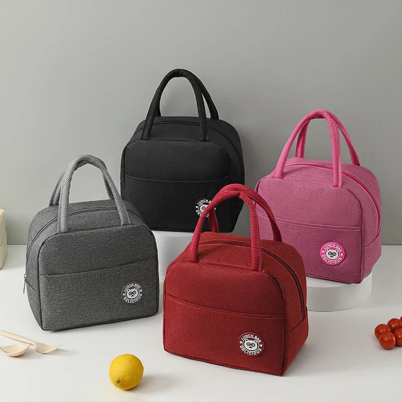 Fashion Thermal Lunch Bags in vibrant colors - keep meals fresh and flavorful on the go