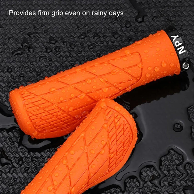 Hhomeenjoy Durable and Comfortable Mountain Bike Grips for All-Terrain Riding