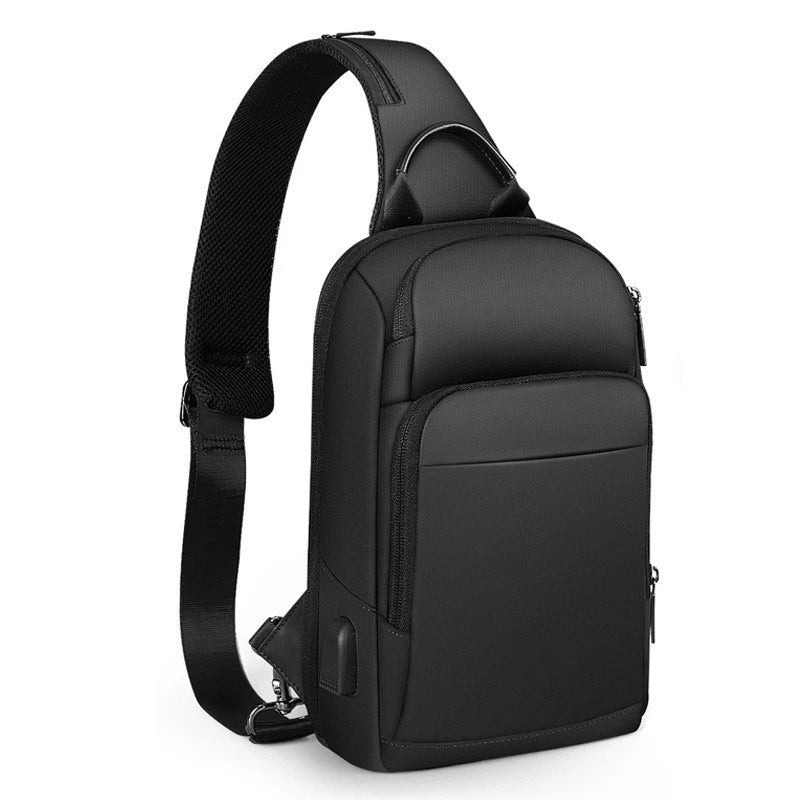 Premium Waterproof Crossbody Bag for Men - Functional Oxford Fabric Design